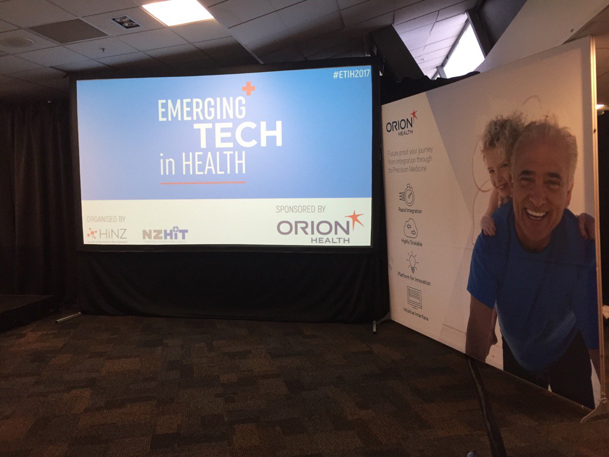 OrionHealth's tweet photo. We are excited to be attending the #etih2017 event in Wellington today! @KorenCryer https://t.co/s215ZbNpOk