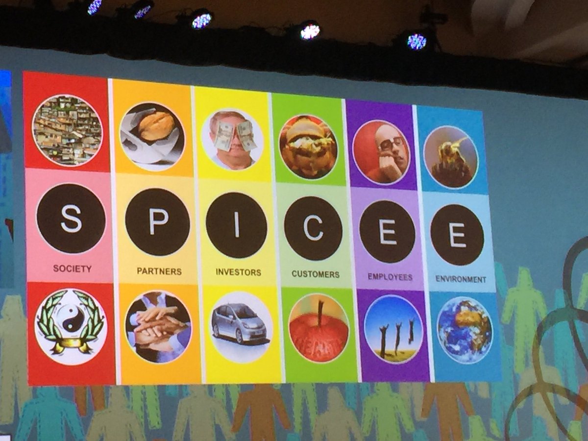 ScaleupD's tweet photo. #SPICEE is the paradigm for understanding your #stakeholders by #ConsciousCapitalism #ScaleUp17 https://t.co/qTpwGHqMaZ