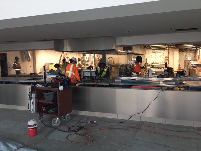 SDRS_SanDiego's tweet photo. Cafe' 64 is almost done for summer nights at @SeaWorld 🐧🦆🐢🐙🦑🐠🐟🐡🐬🦈🐳🐋🐊🌊🎇🎆 #Seaworld #cafe64 #summernights #restaurantequipment 👷🏻♀️👩🏻🏭👷🏻👨🏻🏭 https://t.co/dErYXdKjpE