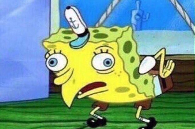 WVDOT:  "we're going to repair the roads this summer"
Me:  "We'Re GoINg tO rEpAiR tHe RoAds THiS sUmMeR"