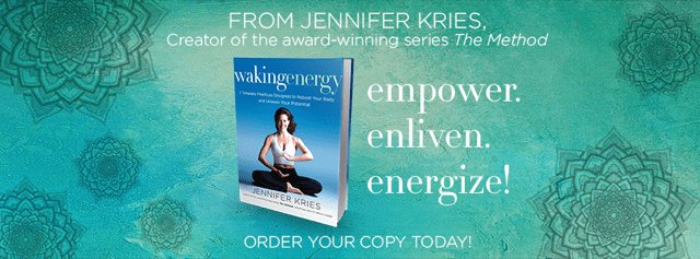 JenniferKries's tweet photo. I can’t wait to share Waking Energy with you! https://t.co/e5O7P640Nq