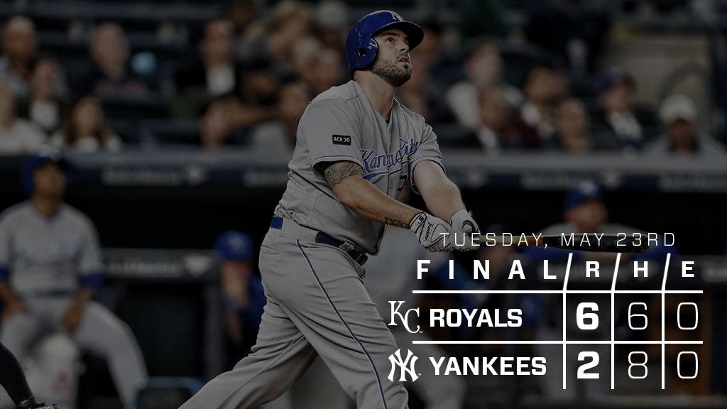 RECAP: #Royals ride power stroke to victory over Yankees: atmlb.com/2q9iJPJ https://t.co/MuR2s1Xqqj