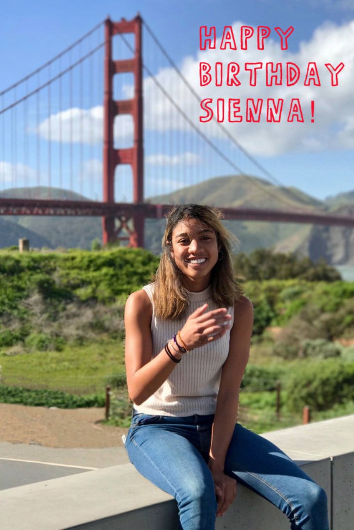 Happy Birthday, Sienna!