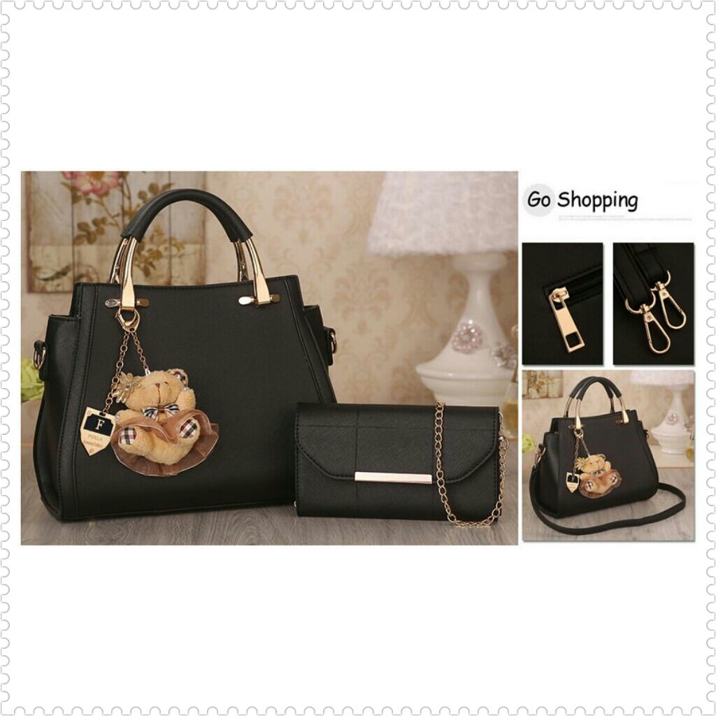 PCA2346 Black PU IDR 230.000 31.5x14x20 (21x3x10.5) 1.4Kg