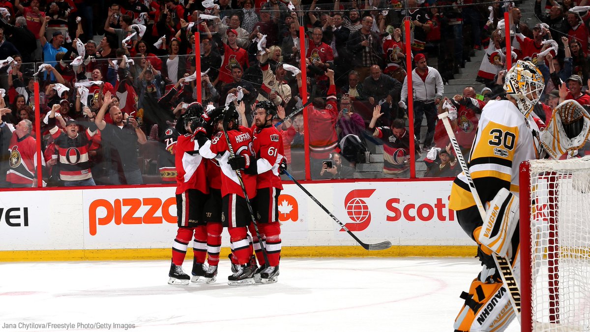 #SENS WIN 2-1 AND WE'RE GOING TO GAME 7! #ALLIN