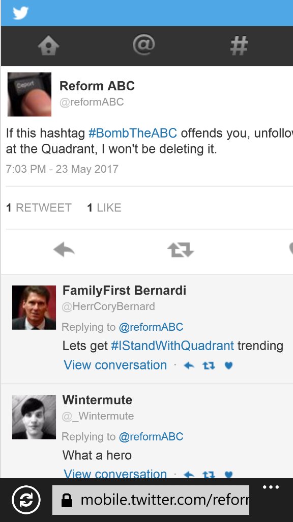 killmebilly's tweet photo. This twat has me blocked but feel free to play for me kids. #Cancervative https://t.co/Atq53JwRmM