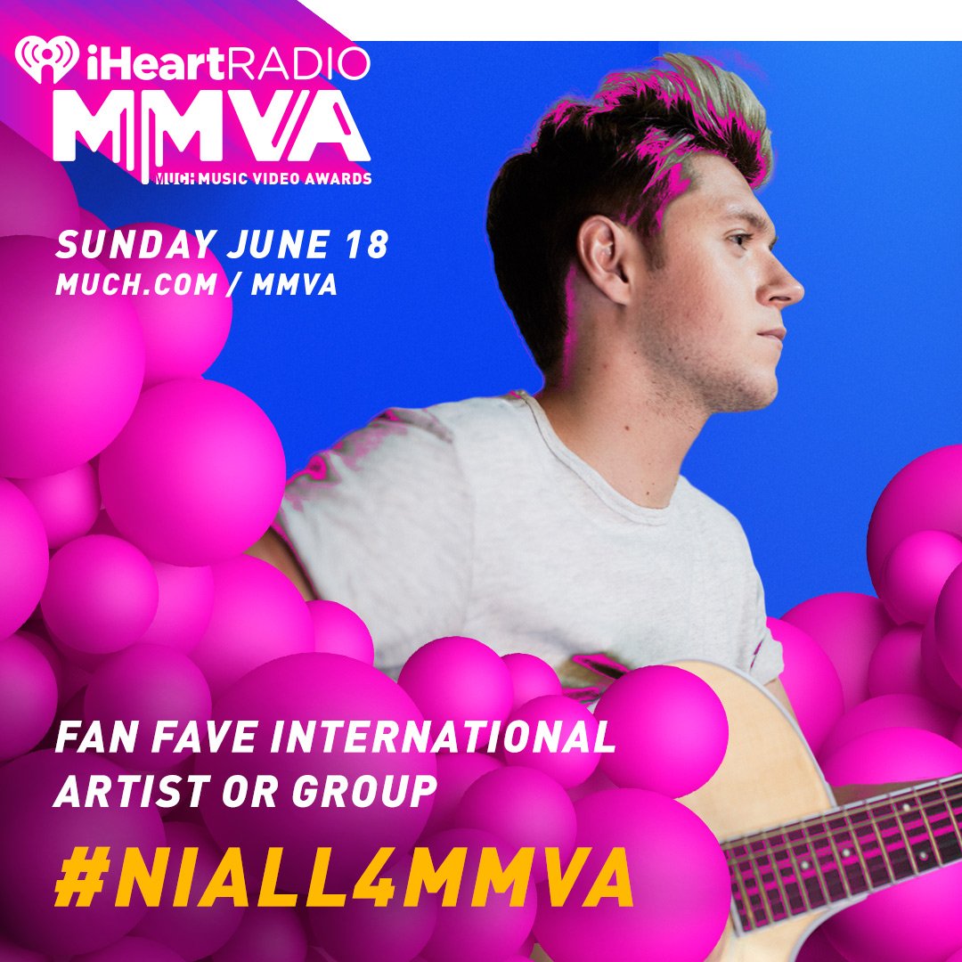 Much's tweet photo. Want @NiallOfficial to win Fan Fave International Artist or Group? Use #Niall4MMVA (RT this!) and vote at https://t.co/bgt3P8VdwP. #MMVAs https://t.co/Ltf4JFOUyV