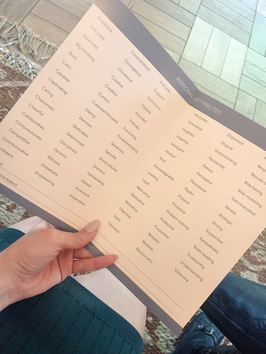 FGIChicago's tweet photo. What four words describe you? #BeYourBrand #PersonalBrand @carrielannon ❤ #FGIChicago #FGIEvents #Chicago https://t.co/3hotTWDKlA