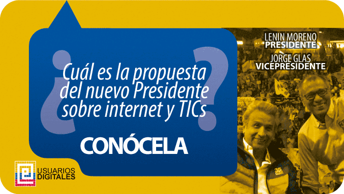 usuariosdigital's tweet photo. #ConectaTuVoto @Lenin contempló 3 propuestas sobre internet y TICs. Conoce cuales son. https://t.co/6HBHLUKc0T https://t.co/pys9EeEY3Q