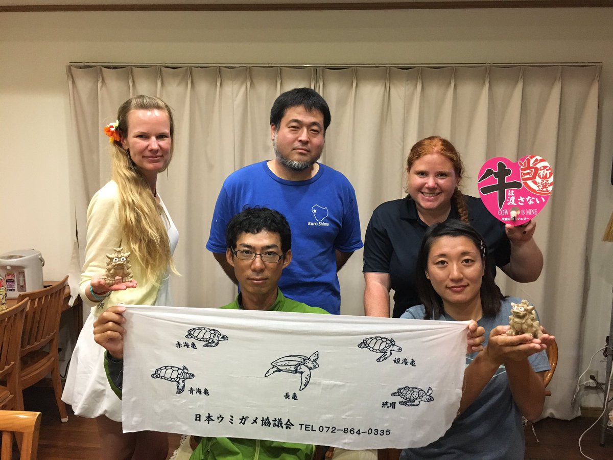 SammSherman27's tweet photo. This crew set >150 #BRUVS in #Okinawa #Japan with winds sometimes >30 kts and lots of rain! #WeMadeItWork #SharkScience #PhDLife #Count2Save https://t.co/EzGvbSwETZ