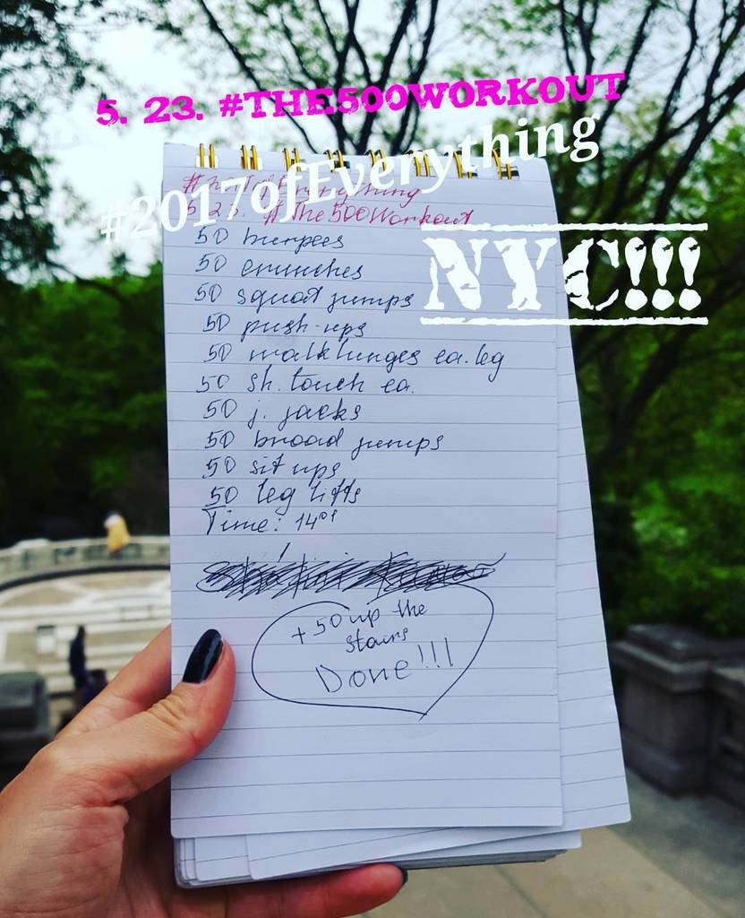 AngelaShurina's tweet photo. Supporting one amazing #charity idea of Jesse Itzler .@the100mileman #2017ofEverything https://t.co/blfMCULQkB  #… https://t.co/4BgudywIC0 https://t.co/ZwZDlynQxh