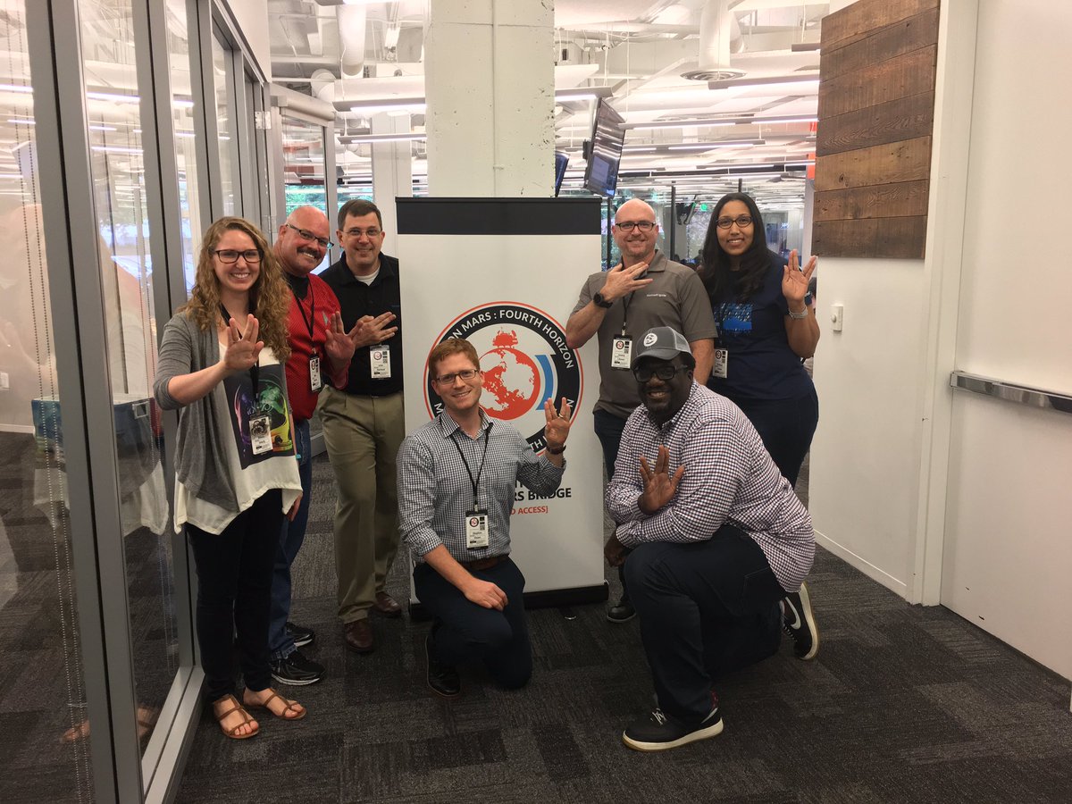 TeamRokeyaJ's tweet photo. #Awesomeness in #Atlanta #MISSIONMARS #MissionToMars @MicrosoftWomen @ch9 #mvpbuzz #happyintech @TechWorldsHalf @TristanGorringe @msdev https://t.co/HalQVYnfDb