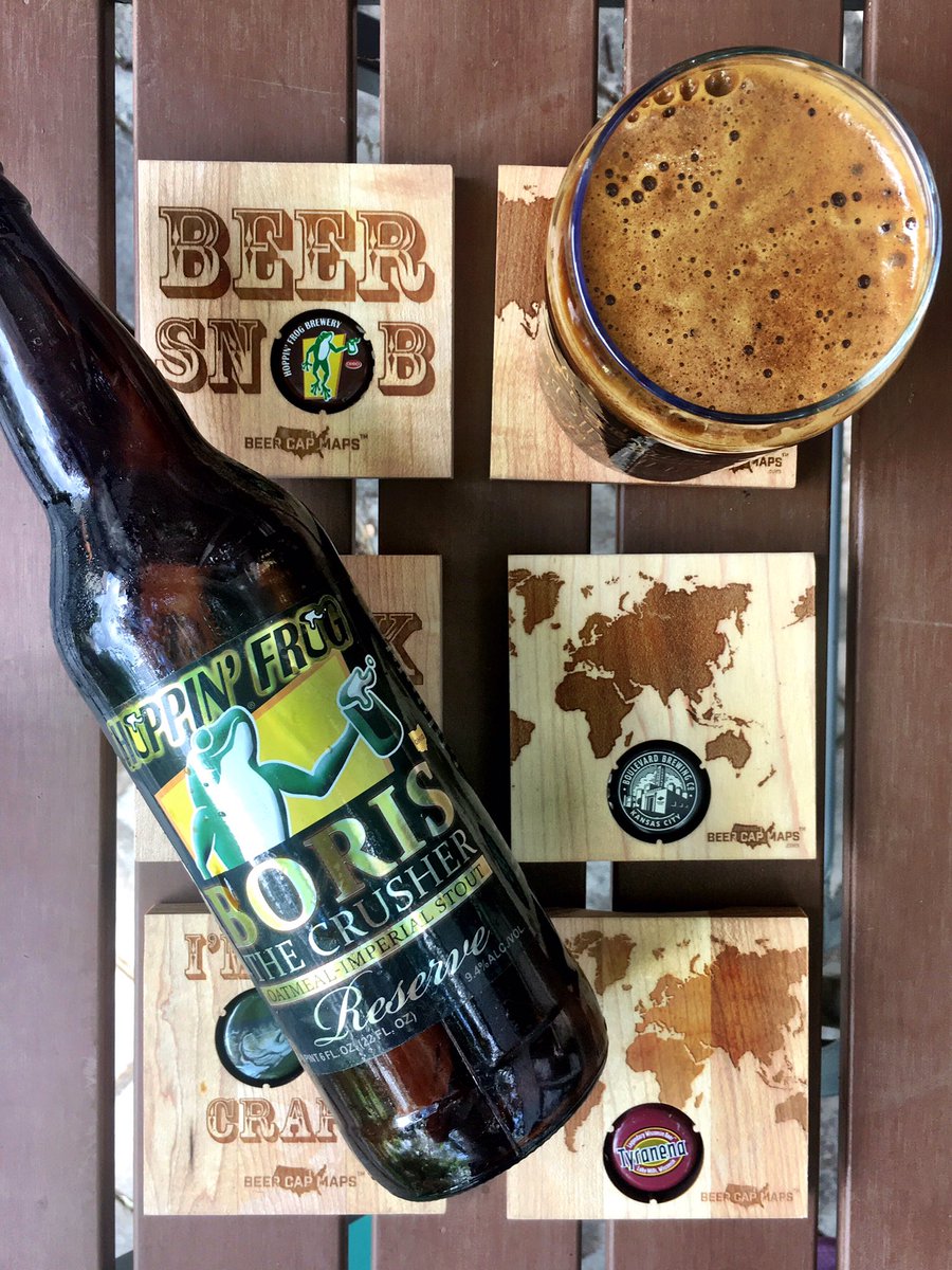 beercapmaps's tweet image. Boris The Crusher from @hoppinfrog tonight! Cheers to Tuesday! #happyhour #beercapmaps #TopBrewsTues