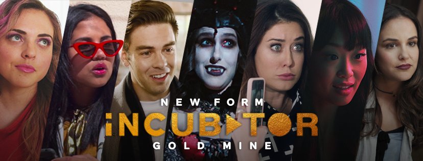 NewFormStudios's tweet photo. Excited to have #NewFormIncubator Gold Mine creators on set tomorrow for #SCENEAtNewForm!! Hang with us @ 4pm PST π https://t.co/NngMW3Te6B https://t.co/OT4waTNzvZ
