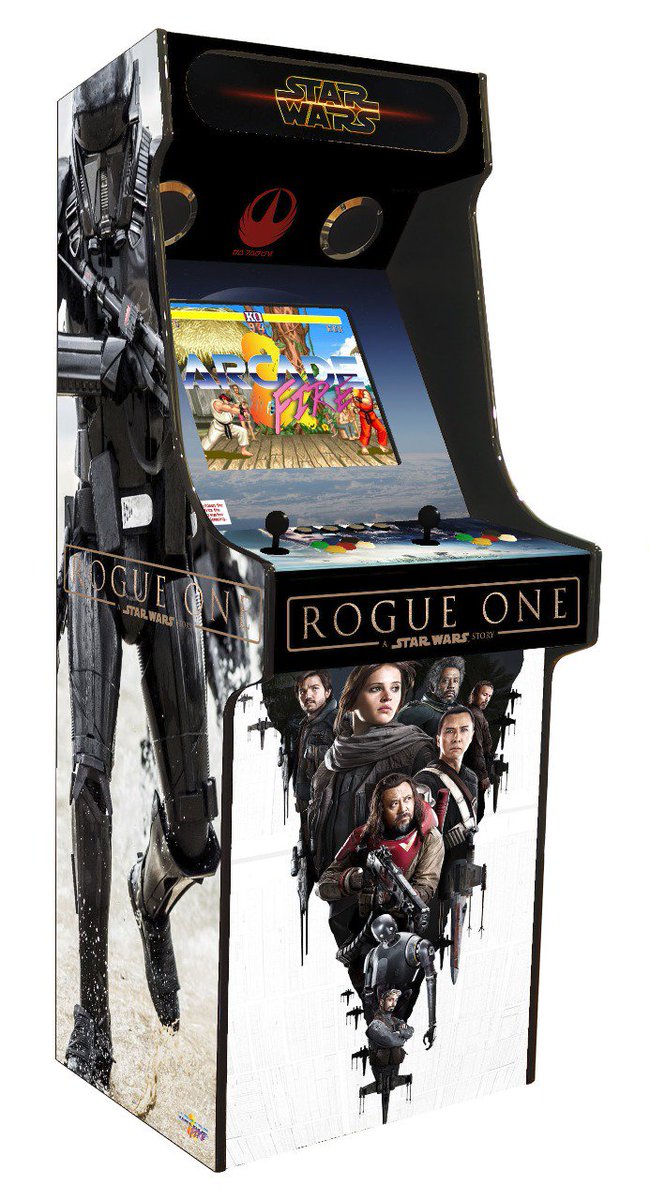 b6gaming's tweet photo. Super #StarWars on our retro #arcade #StarWars #RogueOne only on https://t.co/4JcThwZUfH #RetroGaming #gamingpeace #DarthVader https://t.co/qotzaJCAVx