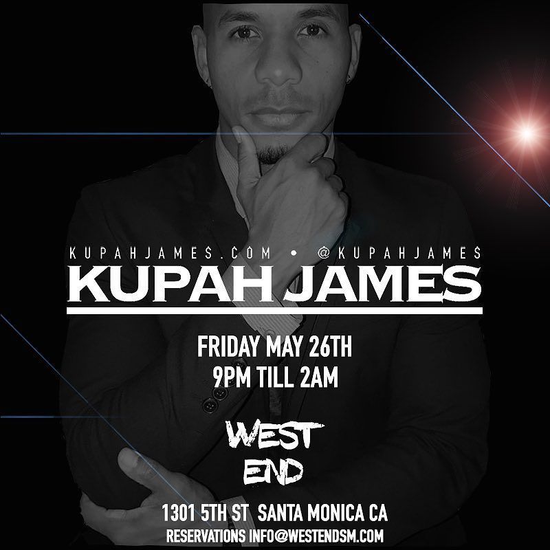 KupahJames's tweet photo. Your New Friday Nights. Resident Dj SANTA Monica @westend_sm w @coast2coastcrew and #Squad #BeachSecrets
#IAmTheD… https://t.co/FgVu8zdsuM https://t.co/coaTy9odua
