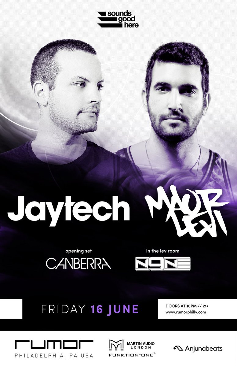 Heeeey #trancefamily we're serving some <a href="/anjunabeats/">Anjunabeats</a> love Fri June 16 w/ @jaytechmusic + <a href="/REALMAORLEVI/">Maor Levi</a>! 💖💆‍♂️

Tix - jaytechmaorlevi.nightout.com