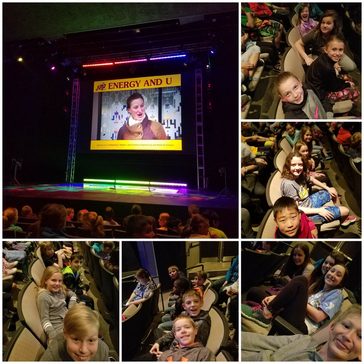 MsZieman's tweet photo. Enjoyed our Field Trip to U of M to see Energy and U! So much fun! Can't create or destroy energy! @KMZWestWood https://t.co/YCLVVz3Tpk