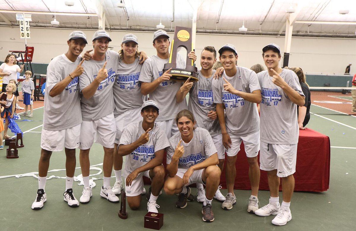 RETWEET to congratulate the back-to-back-to-back National Champions, <a href="/UVAMensTennis/">Virginia Men's Tennis</a>!! #GoHoos #Wahoowa 🔶🔷🎾🏆