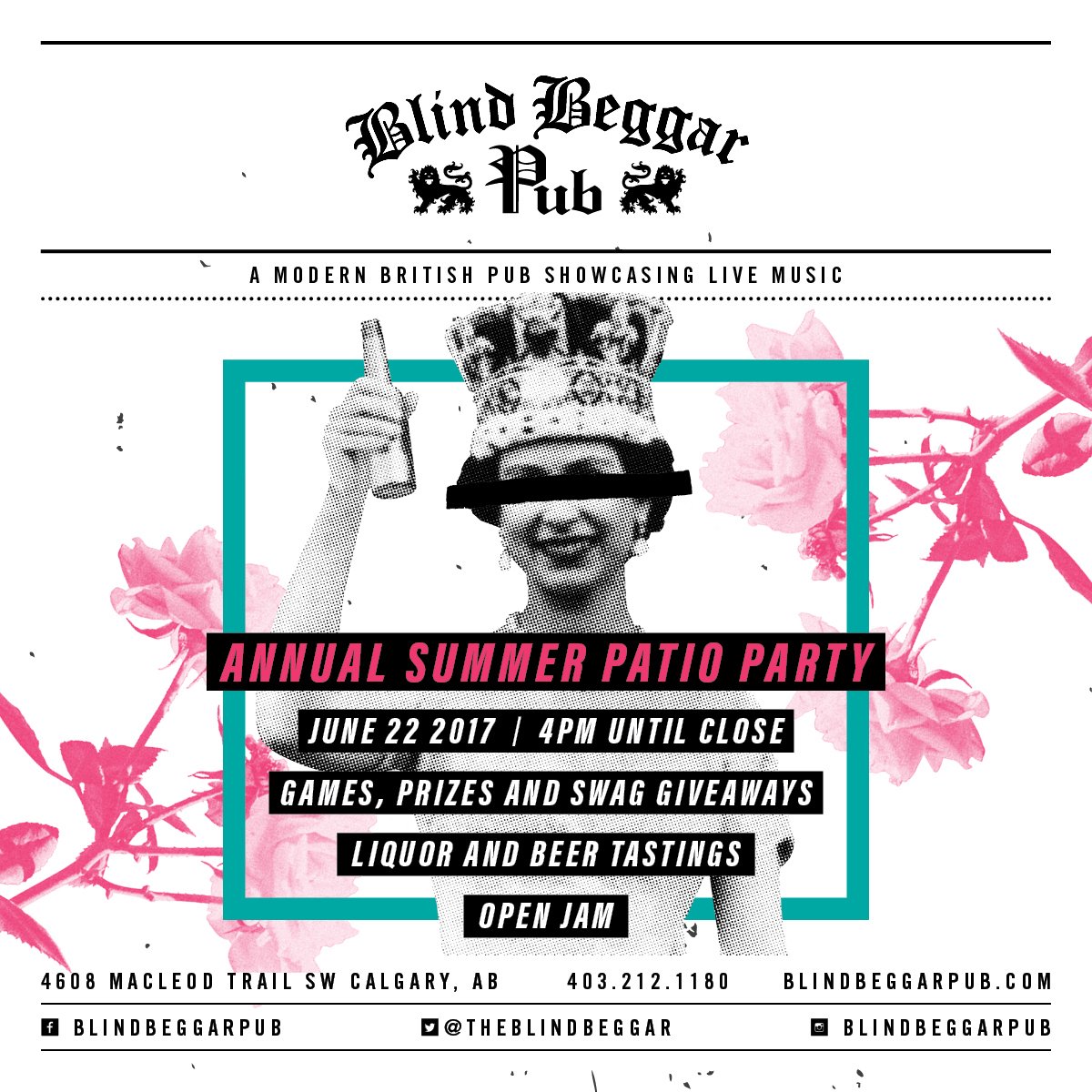 Mark the date!! June 22 is our annual #SummerParty! @ThePortalMag <a href="/bsr_sarah/">sarah_</a> @gabycomeaumusic <a href="/SinnersRock/">Saints and Sinners</a> <a href="/cgynow/">Calgary</a>