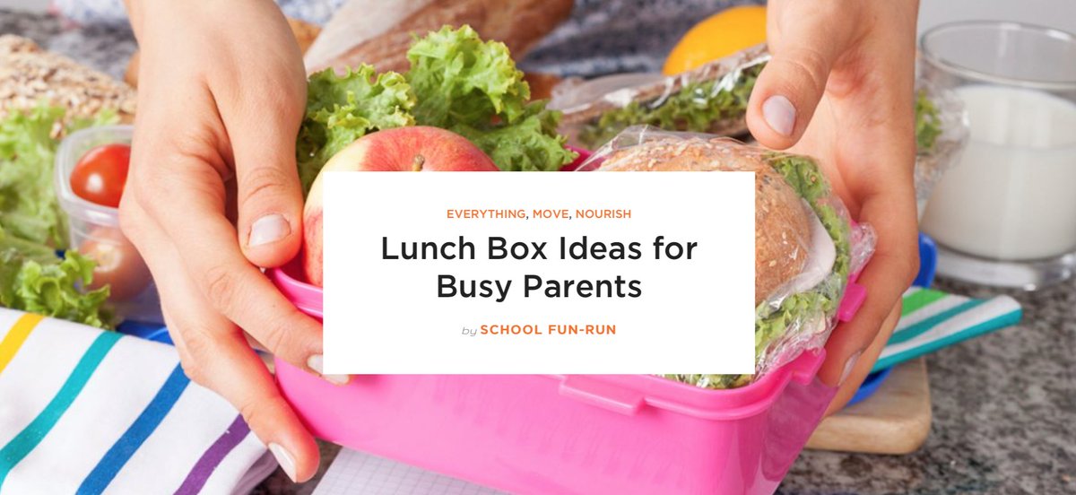 Lunch Box Ideas for Busy Parents! schoolfundraising.com.au/blog/lunch-box… #SCHOOLFUNRUN #LUNCHBOXIDEAS