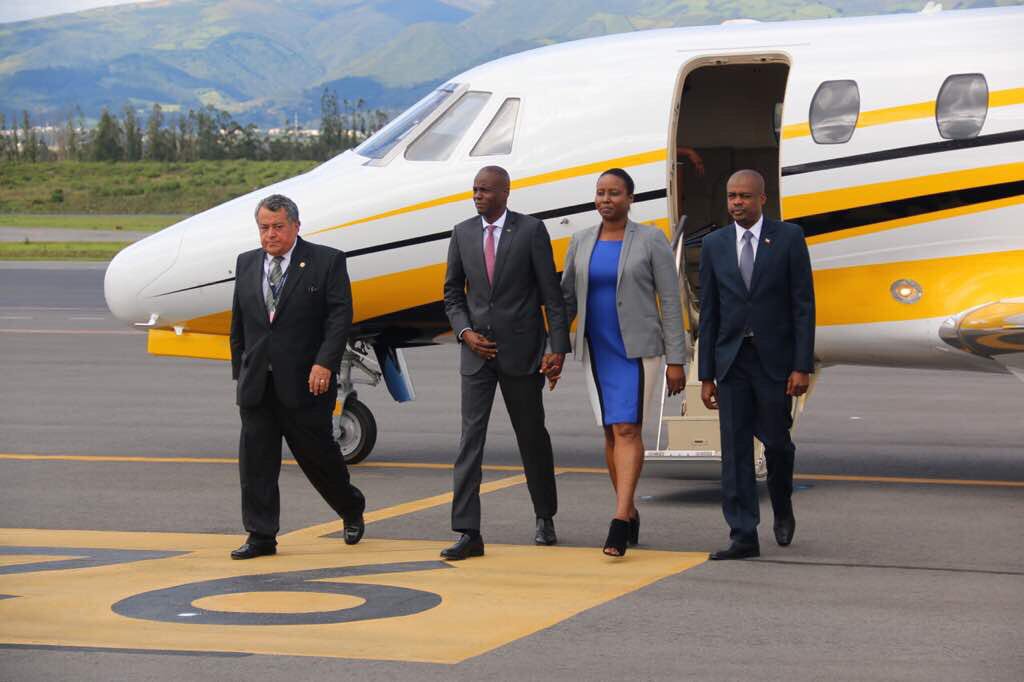 Arrivés ce soir à l'Aéroport International Mariscal Sucre en Équateur, avant de rejoindre la capitale, Quito.