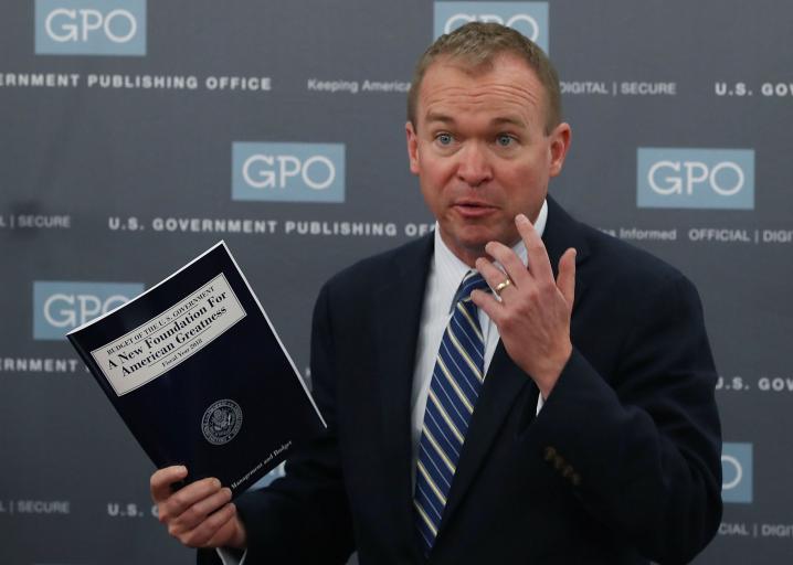 Slate's tweet photo. Donald Trump's budget is based on a hilarious accounting fraud. https://t.co/05NGyLN33A https://t.co/kWdsg61qPv