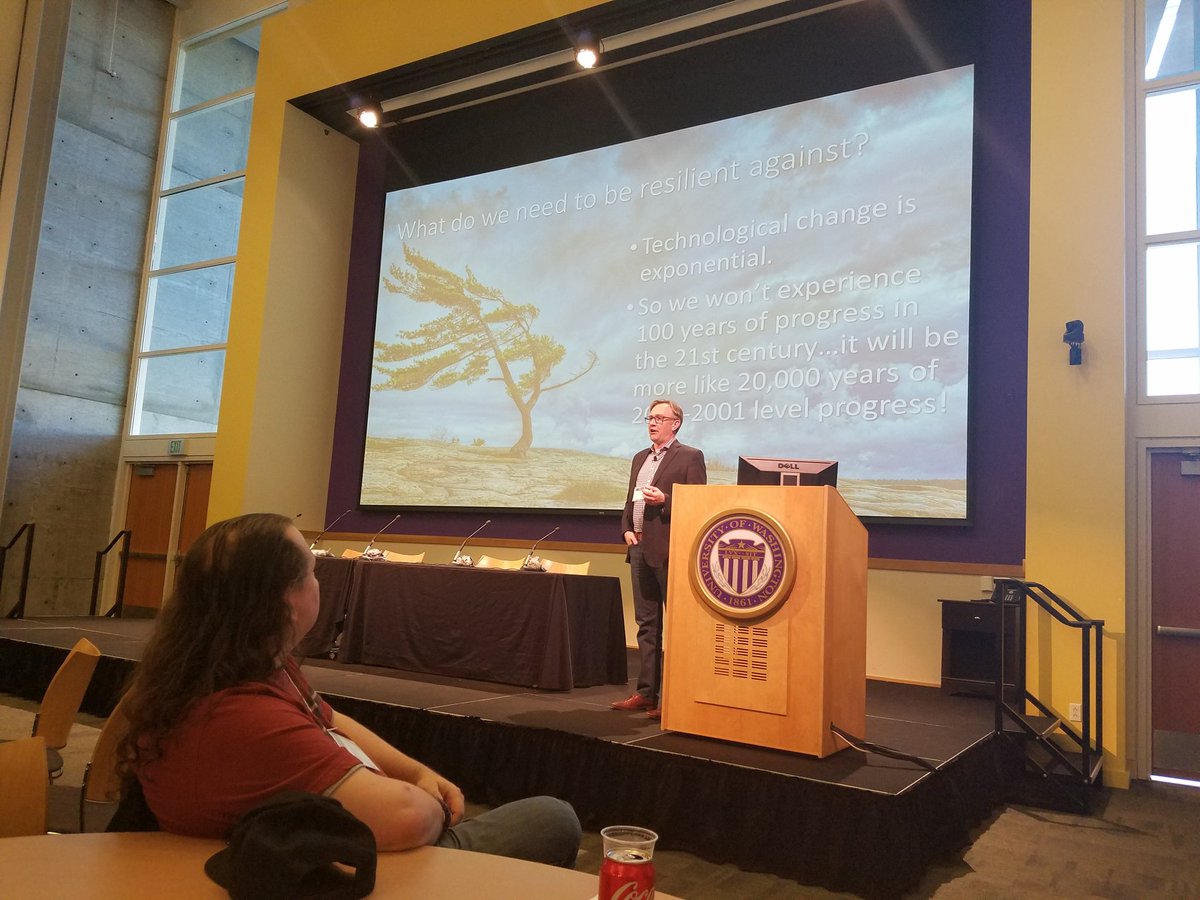 CyberRangerM's tweet photo. At @uwtcyber for the Symposium on Cybersecurity Resiliency, hosted by the MCL program. Good friends. Great discussions. https://t.co/fnsPLoid8S