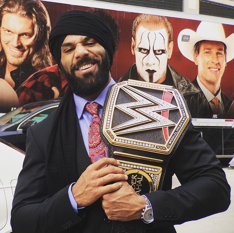 JuicySteen's tweet photo. 3 Hall of Famers, and JBL. #SDLive #WWE https://t.co/fy0HCPrsRY