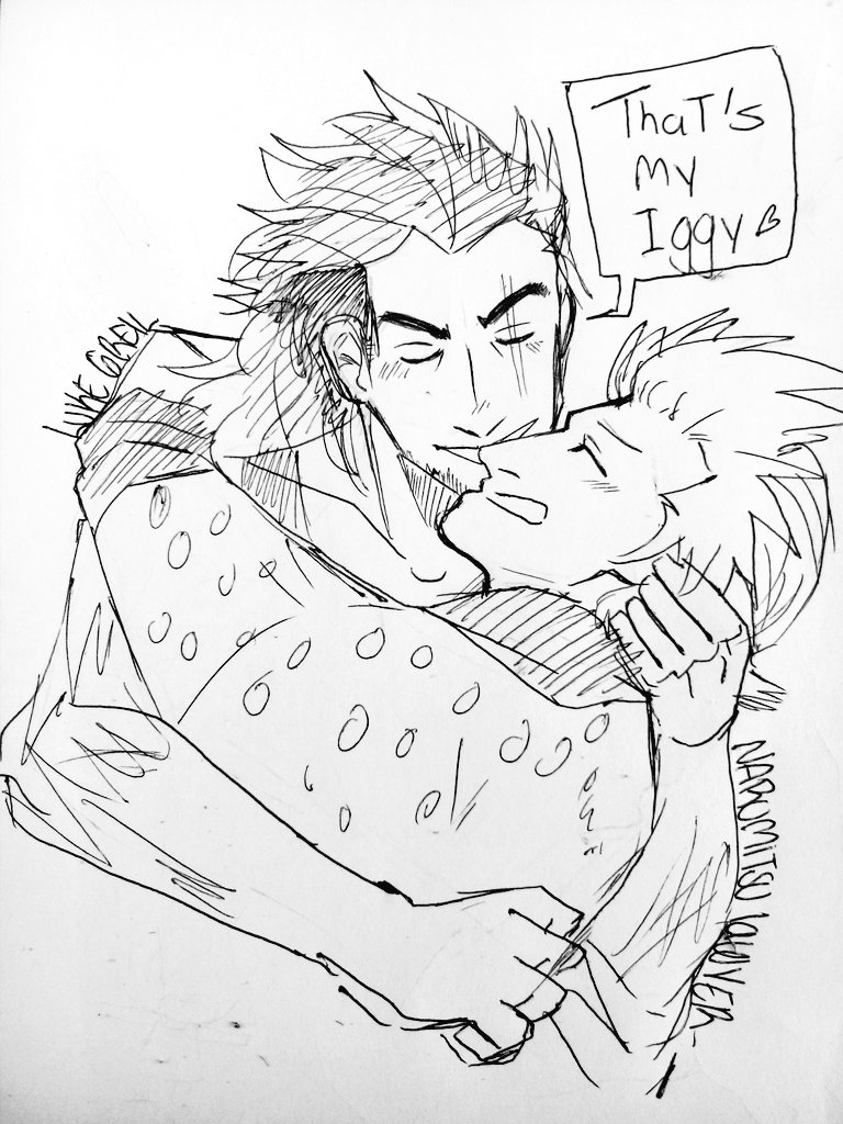 narumitsulawyer's tweet photo. That's my Iggy ~<3 
#gladnis #ignisxgladiolus #gladiolusxignis #yaoi #bl #cutebl https://t.co/gvJcQIxSxl