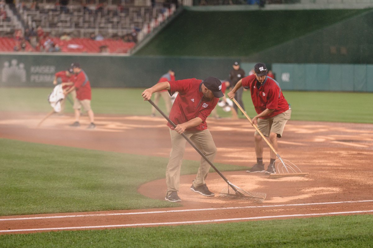 Special thank you to the best grounds crew in baseball for all their