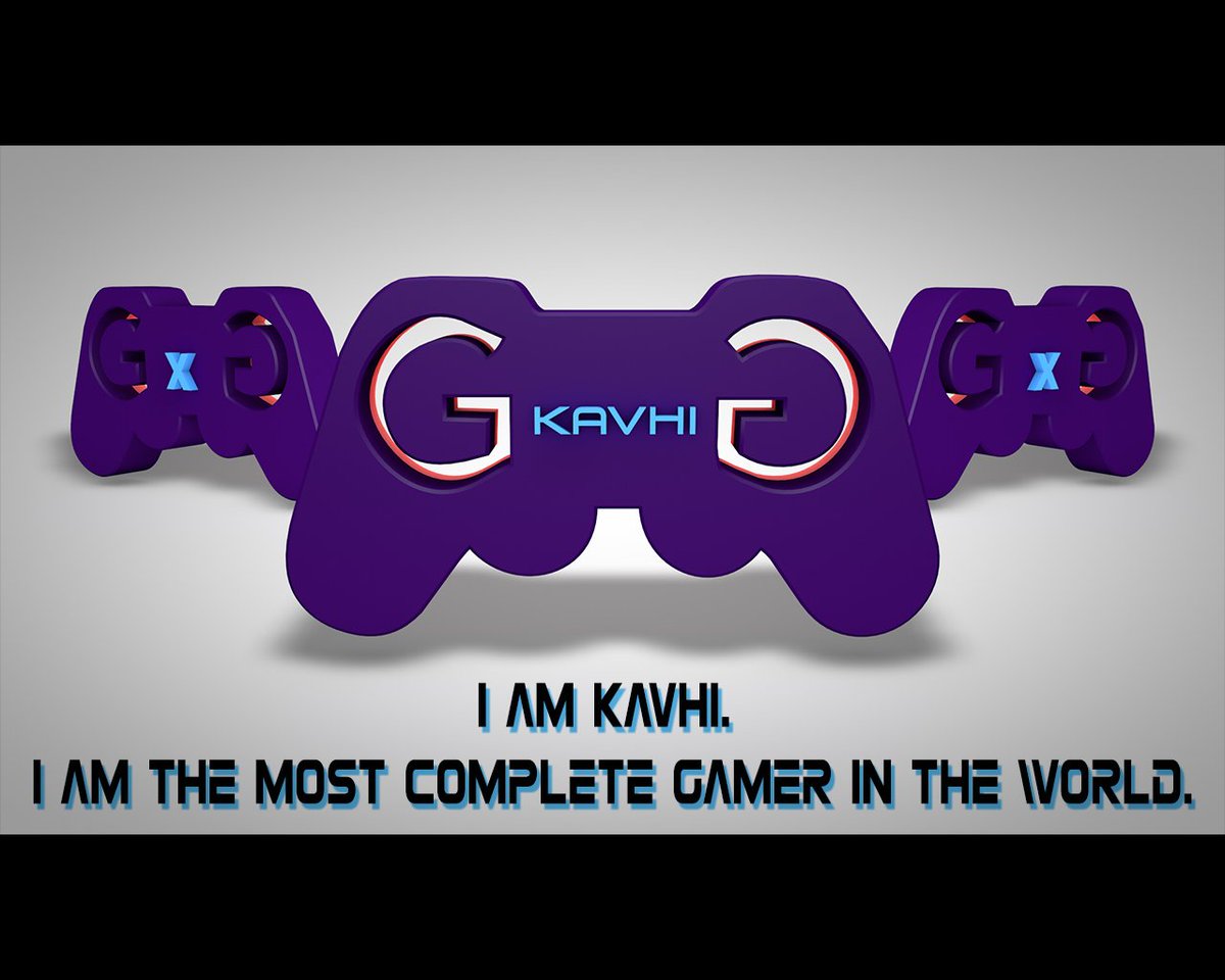 BR_Kavhi's tweet photo. I am not a youtuber. I am the Gamer.😎😎 https://t.co/93kYh2xz3A