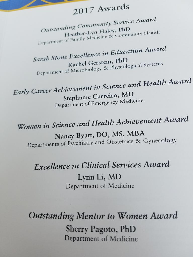 Alway happy to see mentees succeeding in big ways. Keep it up, <a href="/Dr_Carreiro/">Stephanie Carreiro</a>