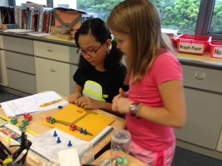 VintnerAngela's tweet photo. Students having fun and learning a LOT about algebra using Hands On Equations. #4VCoolStuff201617 #AISGZ https://t.co/TFOSJJglRN