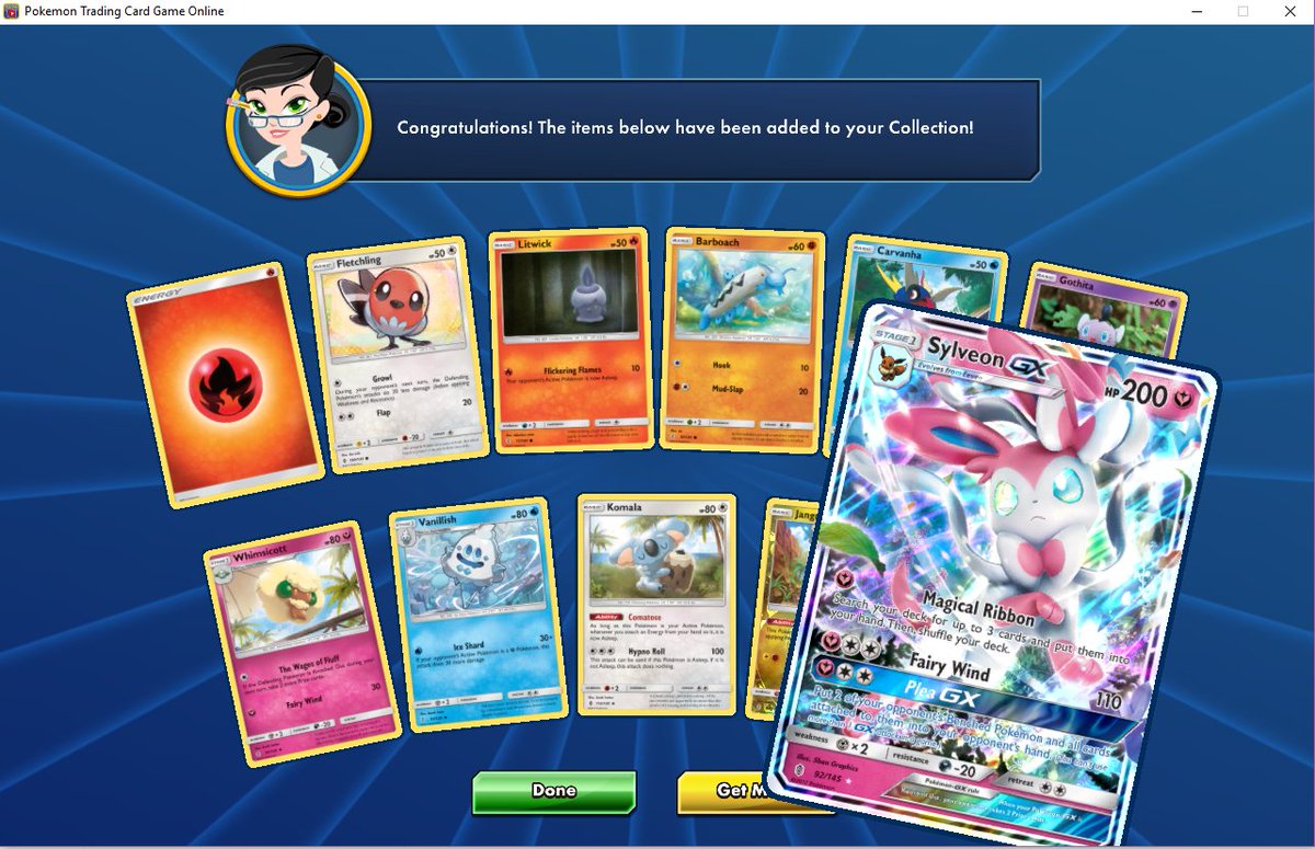 Dragoscorpius's tweet photo. Luego de abrir suficientes sobres, creo que ya puedo armar un deck decente😌 #PokémonTCGO #GuardiansRising #PullsOfTheDay https://t.co/ubXr2Gb4l8