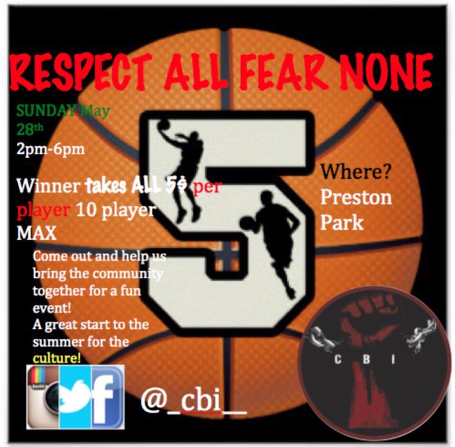 _cbi__'s tweet photo. NEW DATE! NEW TIME! NEW PLACE! 😆 Lace up and win some cash 5 V 5 tournament is back! contact @_cbi__ for more information or @Mondoe24 https://t.co/30Iyabfrw7