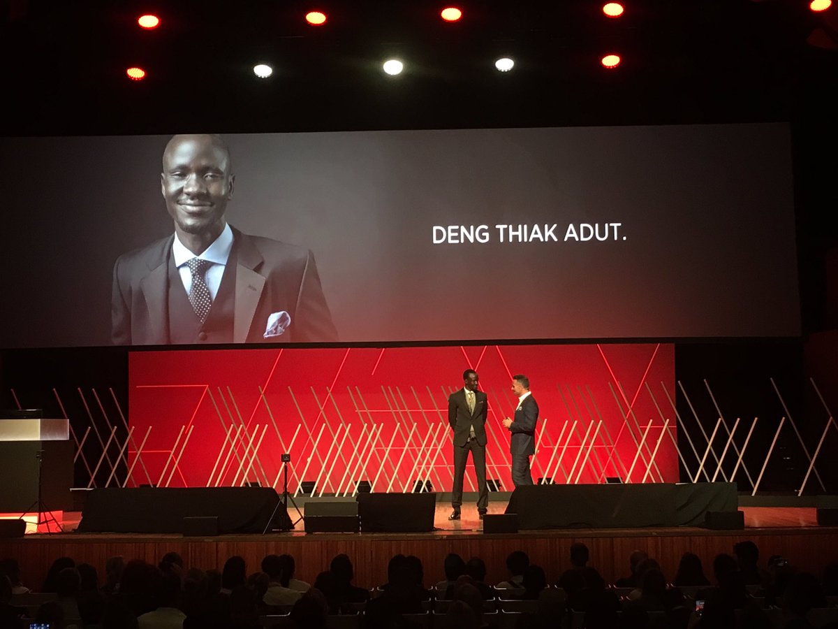 TusharStorm's tweet photo. An inspirational talk on going back to your roots. " To own your future , make sense of your past" #AdobeSymp #cure https://t.co/X0ojiYYJ79