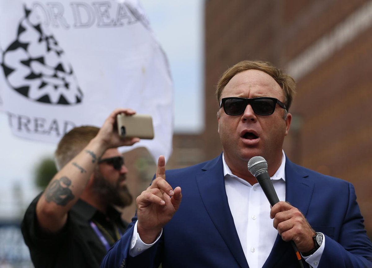 Conspiracy theorist Alex Jones called the victims of the horrible Manchester attack "liberal trendies" bit.ly/2rRpCS5
