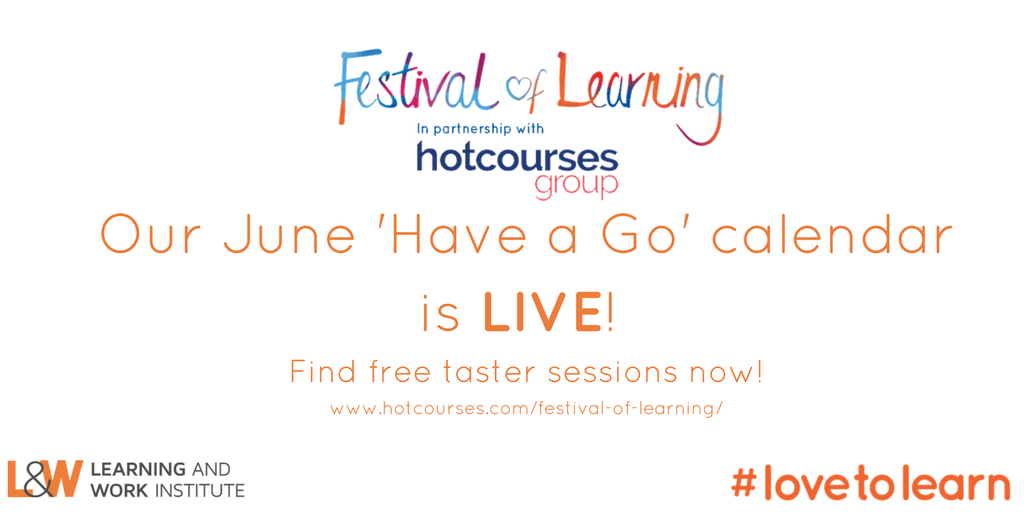 festival_learn's tweet photo. Search for events in your area now: https://t.co/Ex8s8E9omV #lovetolearn @HotcoursesLtd https://t.co/G3lqZEW1uL