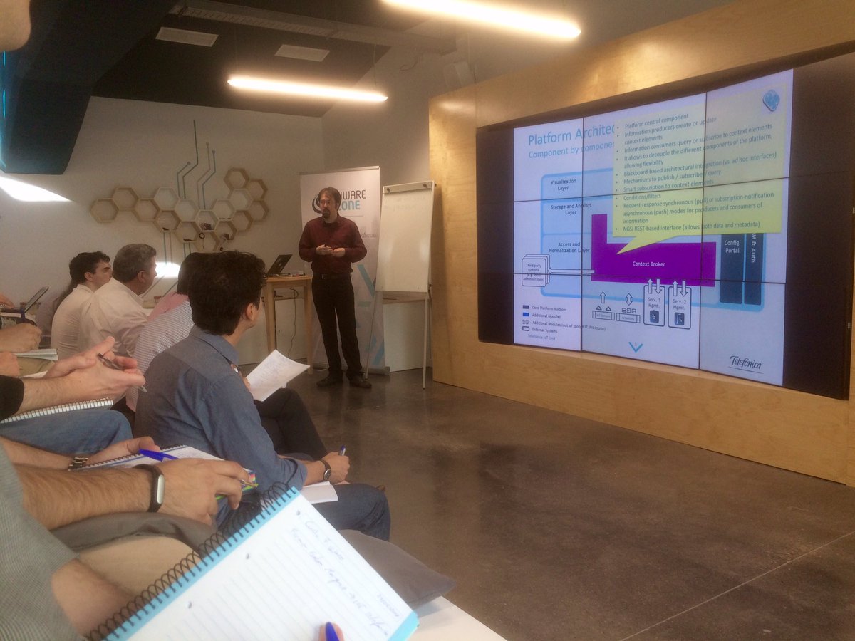 FIWAREZone's tweet photo. "Identidad y seguridad, dos claves para hacer un uso correcto de la plataforma #FIWARE", @fermingalan en #FIWARExperts https://t.co/jlzApokSqV
