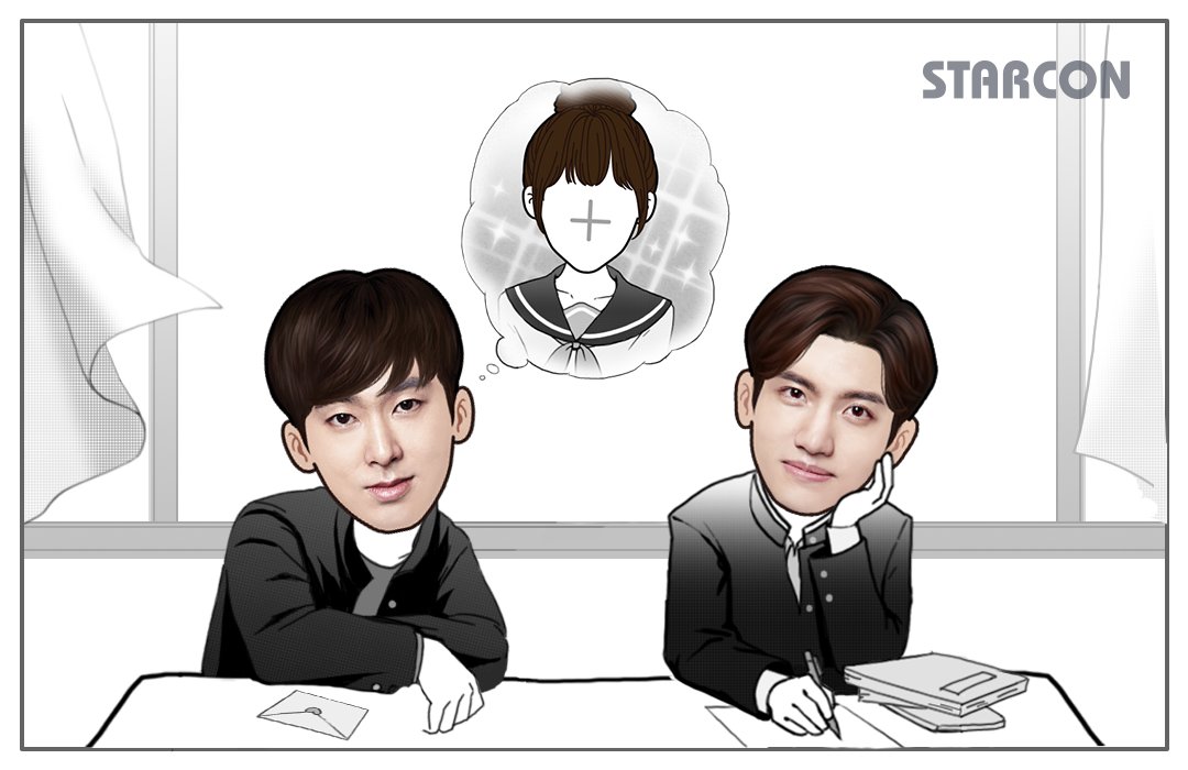 starcon_me's tweet photo. [NEW STARCON] 두 남자와 함께, 나의 두근두근 학교생활 
2人の男子と過ごすドキドキ学校生活
https://t.co/uj1S3fzOct
#STARCON #스타콘 #동방신기 #TVXQ! #東方神起 https://t.co/VyAMDGtj7E
