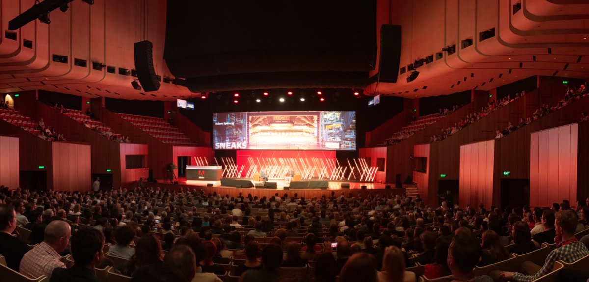 GadgetFarmer's tweet photo. Great platform #AdobeSymp #cure #aijourney #sensei https://t.co/KtLEuEvOY1