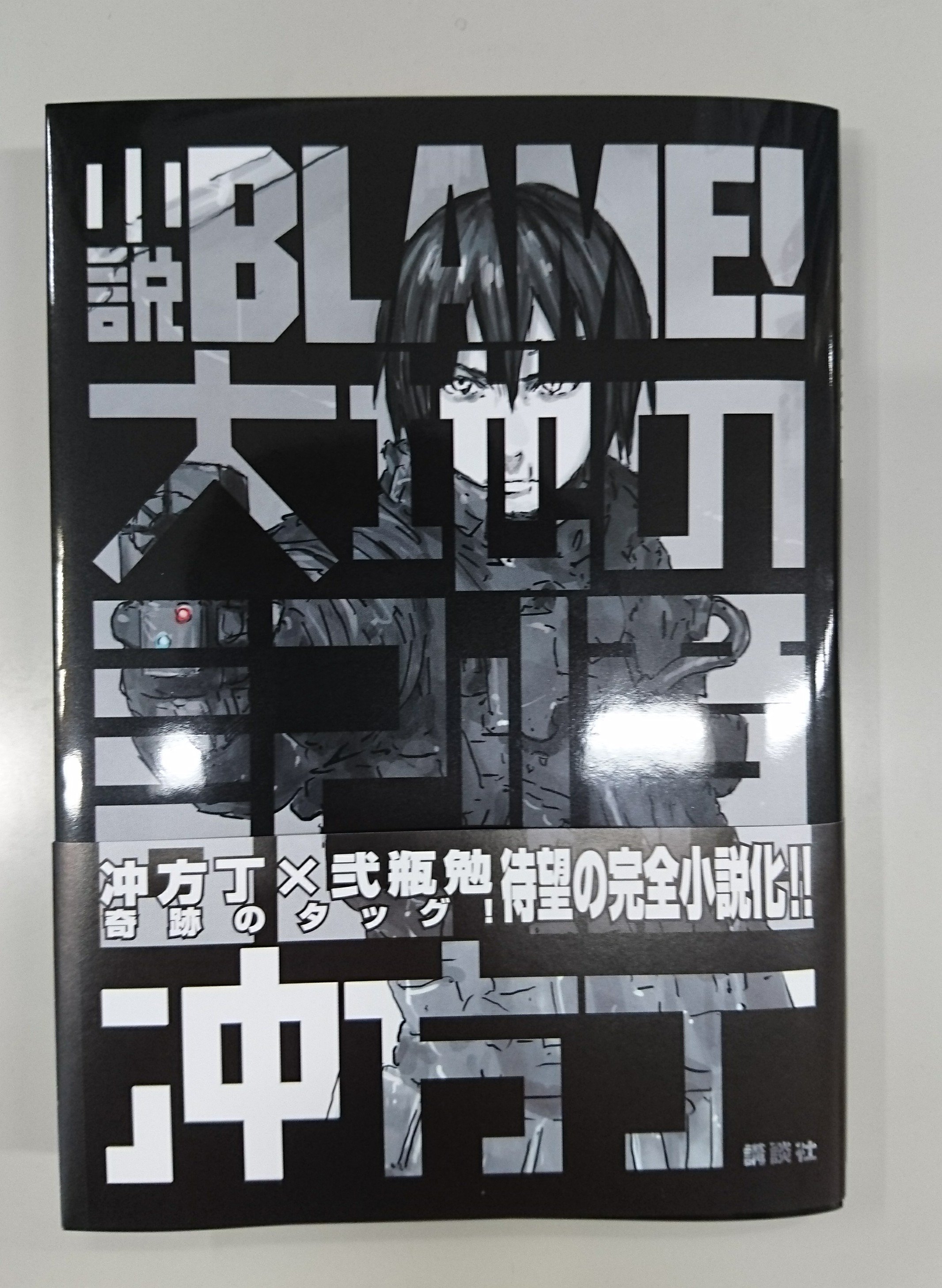 弐瓶勉作品 担当編集 人形の国第８巻発売中 シドニアの騎士 あいつむぐほし 6月4日 金 公開 Twitterren 弐瓶勉 冲方丁 奇跡のタッグ 小説blame 大地の記憶 見本が届きました 弐瓶勉 冲方丁 Blame Anime メチクロさんによる超 かっこいいこの表紙が目印