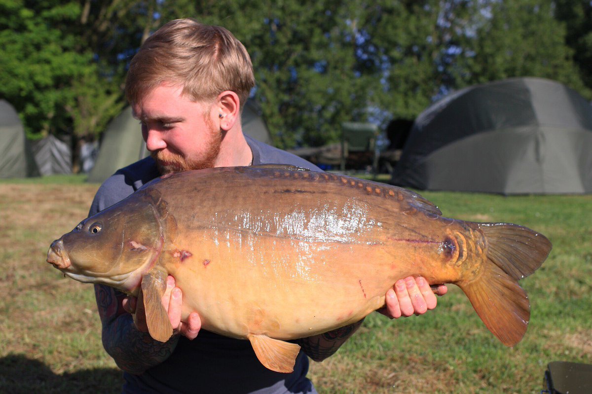 Dale Turner had a busy weekend bagging up on Cell at Linear fisheries! #mainlinebaits