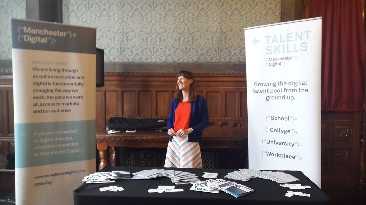 McrDig's tweet image. #CampDigital is nearly under way, come and say hi to the @McrDig team