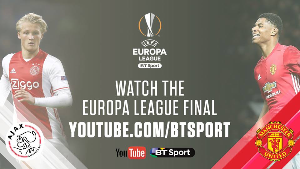 youtube bt sport europa league final