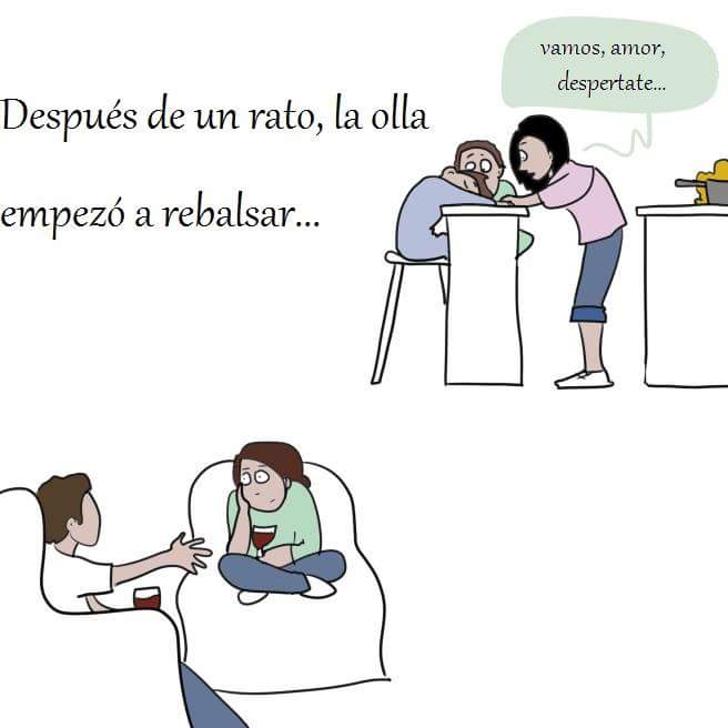 Importantísimo. Comic sobre a "Carga mental"