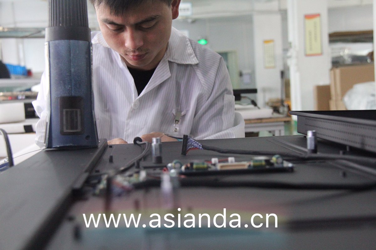Asianda_LCD's tweet photo. You can find the spirit of craftsman and perfectionism in Asianda'workplace.if you want to know more information, please visit our website https://t.co/LMmEGjGUid