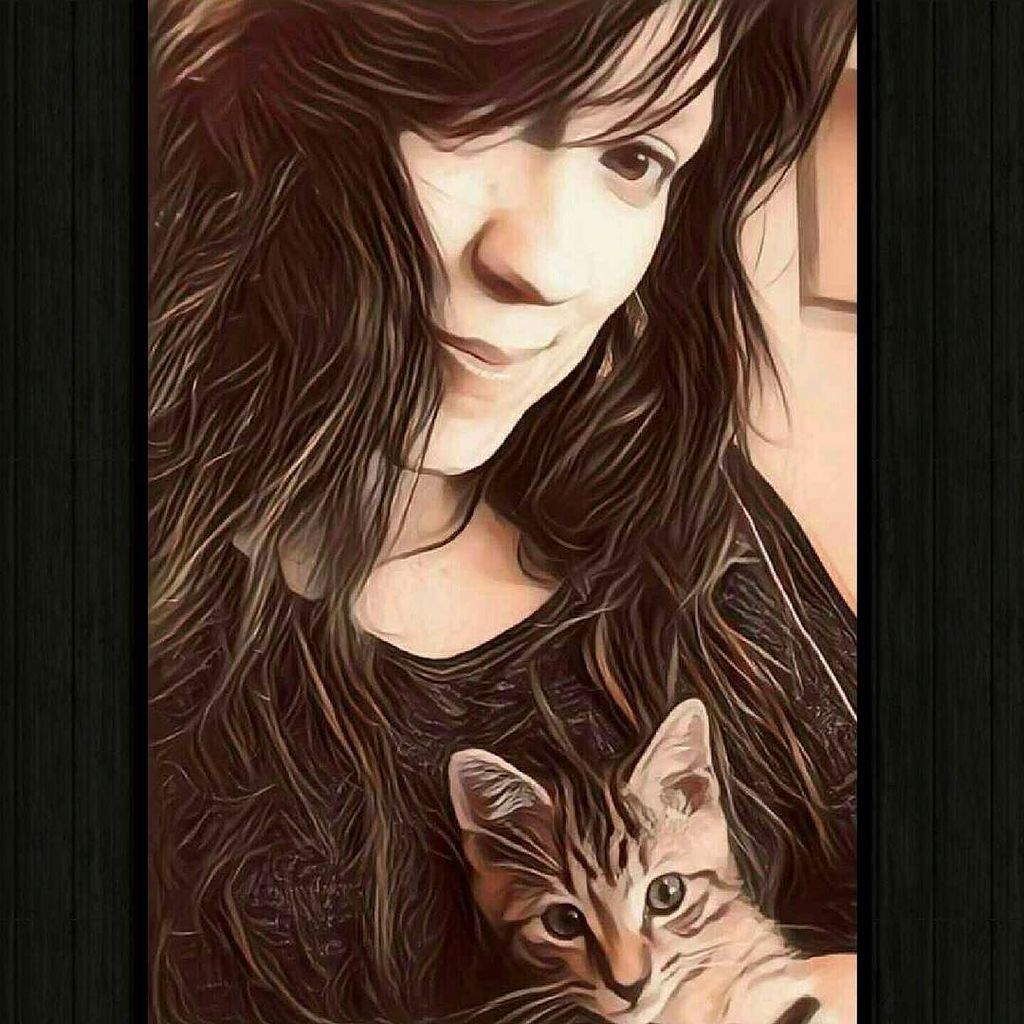 MzHartz's tweet photo. Me and Riker #catsofinstagram #inceptionism #makecatso https://t.co/kiQLng3iy7 https://t.co/uad2474cXv