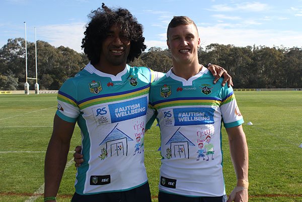 Thanks to <a href="/HuaweiMobileAU/">huaweimobileau</a> you can own a match worn jersey. Simply bid @Allbids at bit.ly/2rfCUeG All proceeds to @RickyStuartOrg